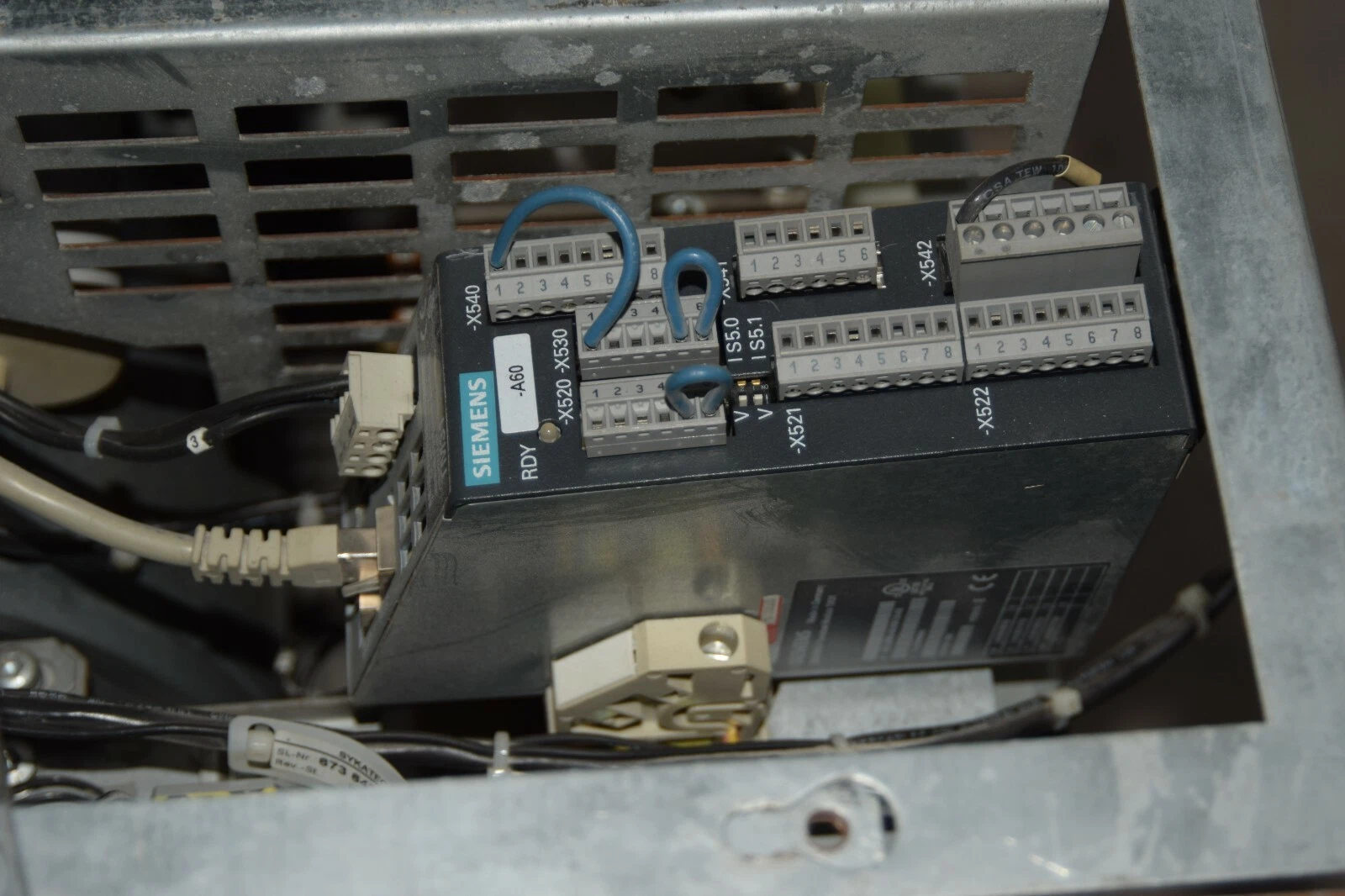 Used SIEMENS 6SL3710-1GE35-1CA0 500 HP G150-C AC Drive 380-480V 6SL3710 1GE35 1CA0