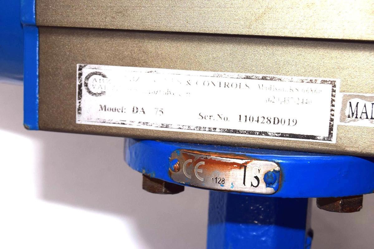 ABZ Valve & Controls DA 75 , DA75 200psi 316SS EPDM 3" Butterfly Valve (New)