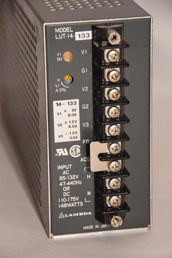 Used LAMBDA LUT-14-133 148W 110-175V Power Supply