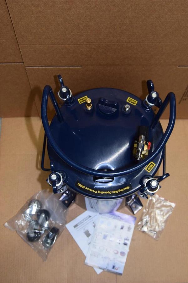 (NEW) TCP GLOBAL 8363H 20L / 5Gal Hand Mixing Paint Pressure Tank