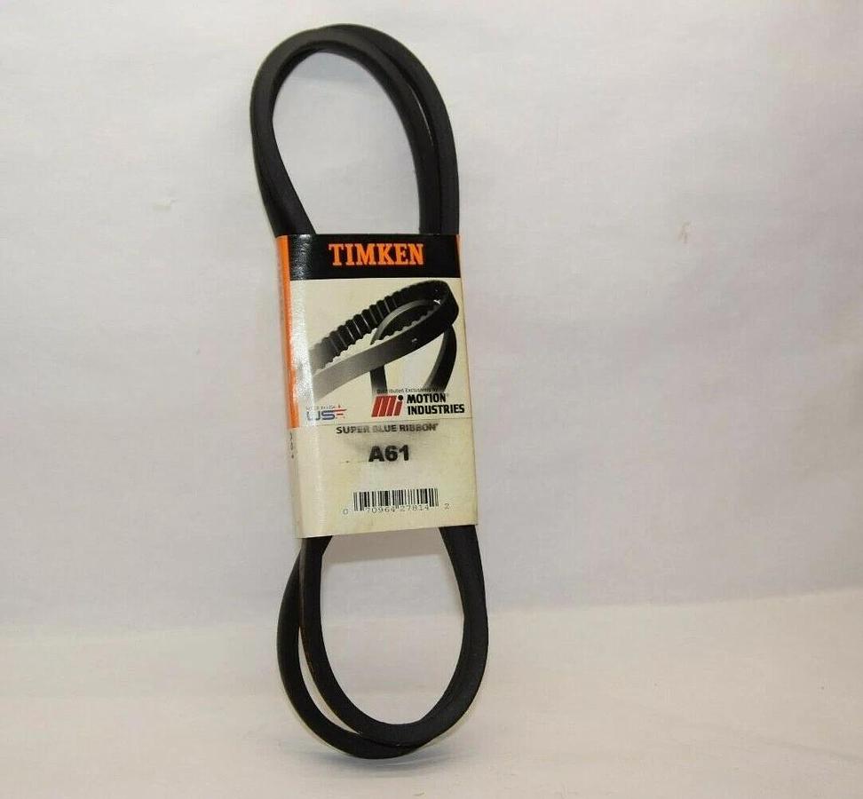 (NEW) TIMKEN A61 Super Blue Ribbon Timing Belt  Made in USA