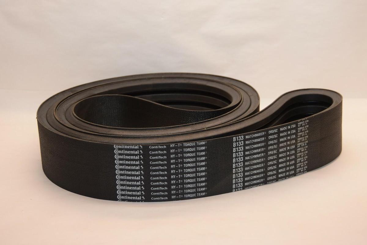 (NEW) CONTINENTAL B133 4 Ribs ContiTech Hy-T Matchmaker V-Belt