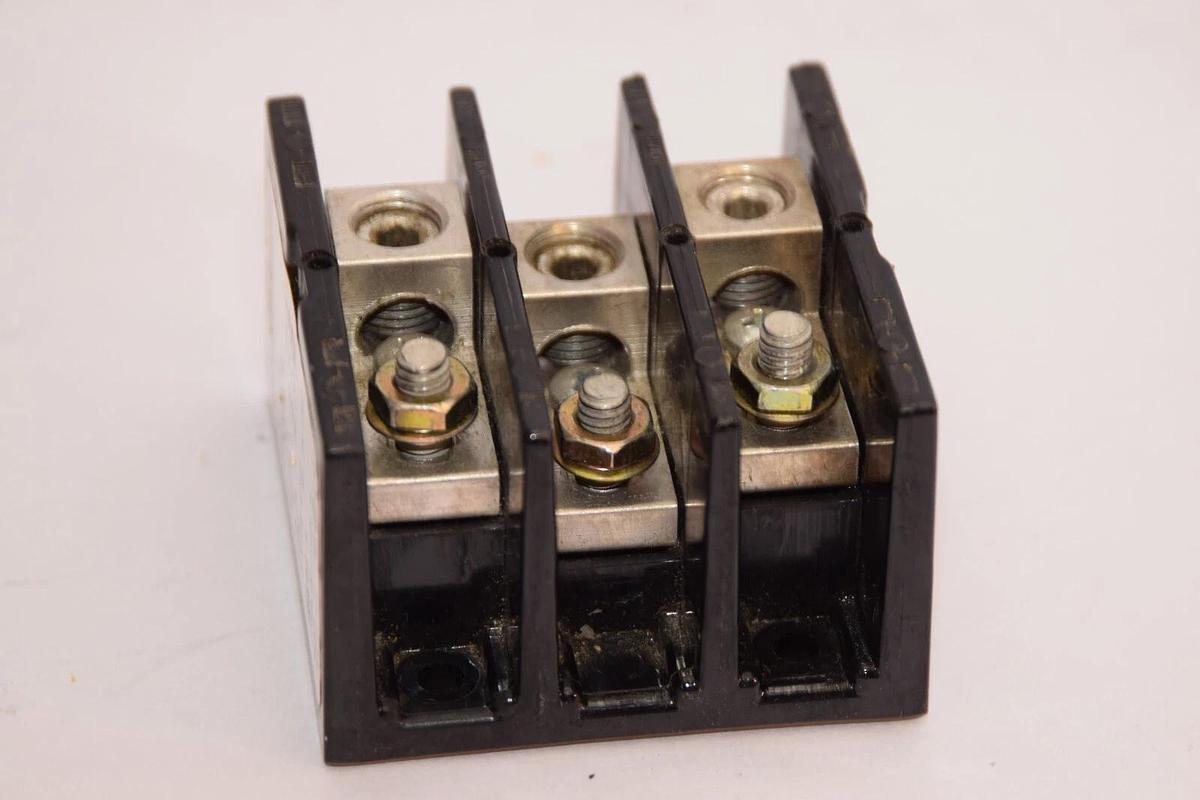 Used MARATHON 1423574 600V 175A CU , 135A AL Terminal Block