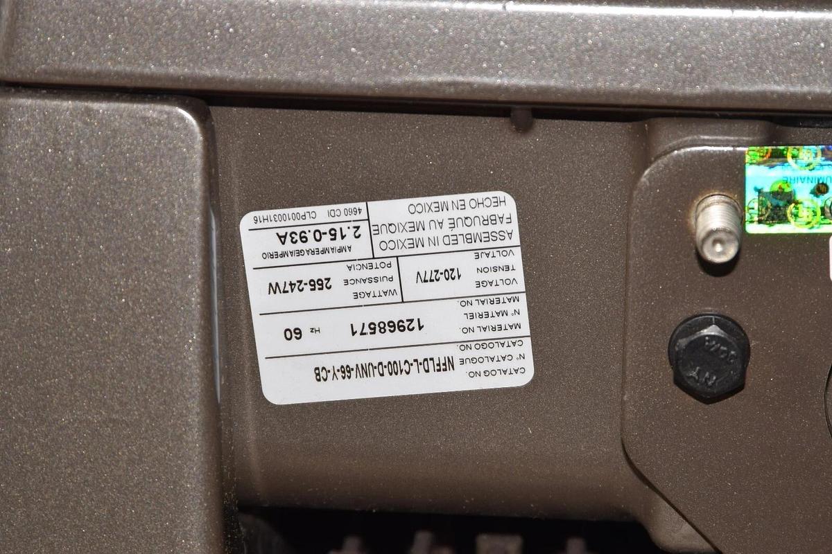 Eaton Lumark NFFLD-L-C100-D-UNV-66-Y-CB 120-277v  255/247w LED (NEW)