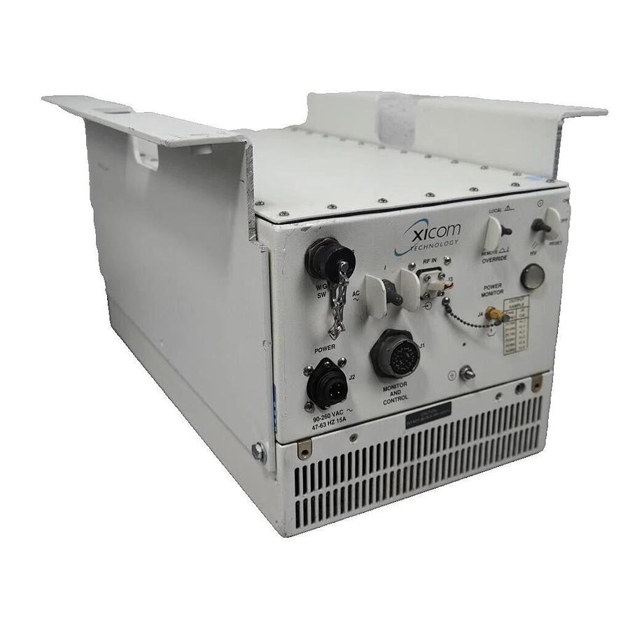 Used Xicom XTD-150KA 150w Ka-Band Antenna Mount High Power Amplifier  Comtech SATCOM