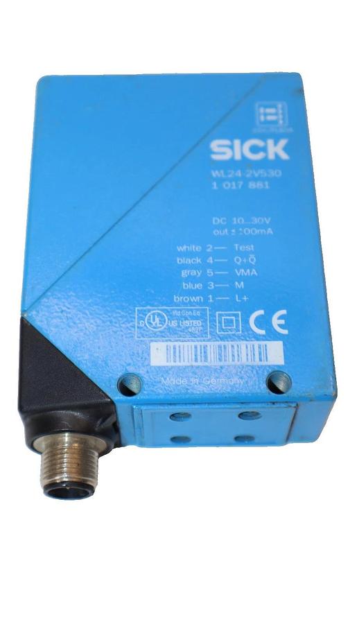 Used Sick Photoelectric Sensor Switch 10-30Vdc 100mA WL24-2V530