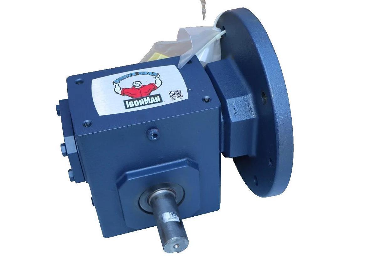 IronMan Grove Gear Box Gearbox Worm Speed Reducer GR-BMQ-824-5-L-180 5:1 LA NOS