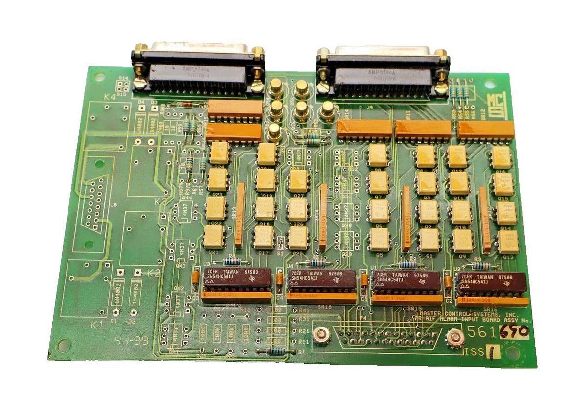 Used Master Control Systems MCS PR-AIF Alarm Input Circuit Board Card 561690 PRAIF