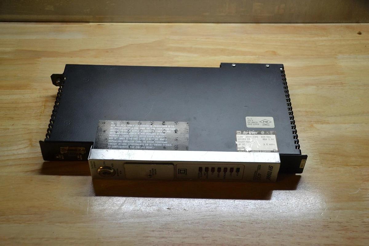 Used SQUARE D SY/MAX 400 Processor 8020 SCP401 SCP-401  Ser C5 Rev 3.40