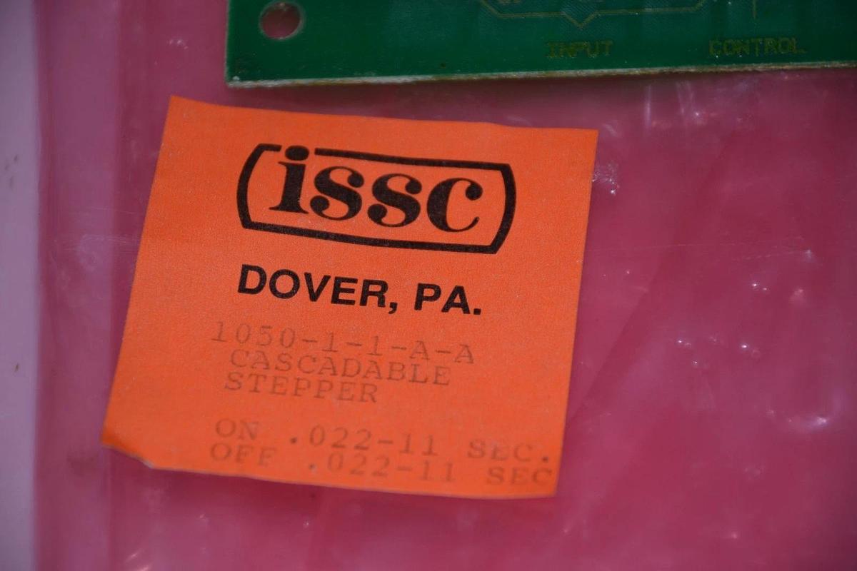 ISSC 1050-1-1-A-A 105011AA B-45-1164 B451164 CASCADABLE STEPPER CARD NEW