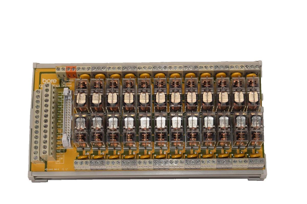 Used BORE G2R-OR24A-SP , G2R-OR24A 24Vdc 16A 24-Channel Relay Module