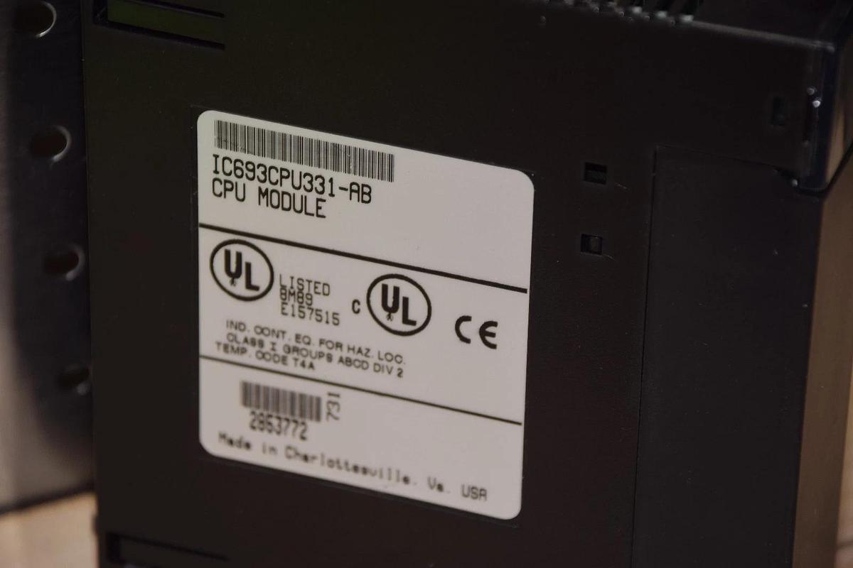Used GE FANUC IC693CPU331-AB IC693CPU331 AB CPU MODULE