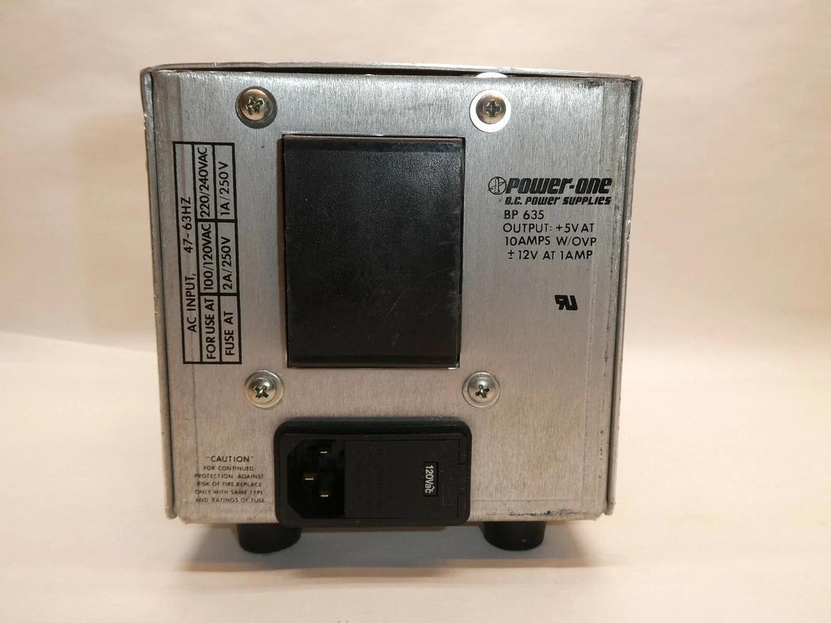 Used POWER ONE Power Supply BP 635 BP635 10A 10 Amp