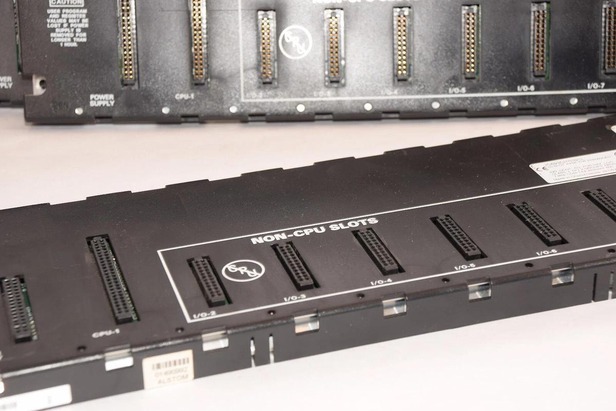 Used (Lot of 5) GE FANUC / ALSTOM IC693CHS391L 10-Slot Expansion Rack
