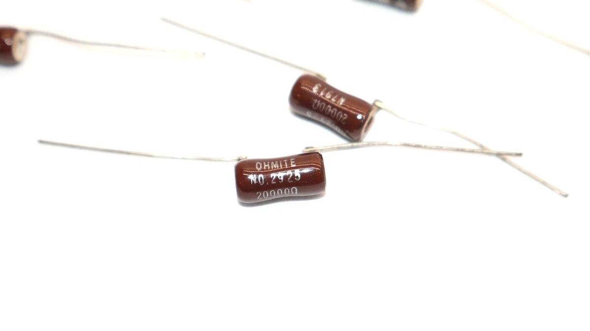 Ohmite 2925 , B5J20K 20KΩ 5W Resistor (New - Lot of 12)