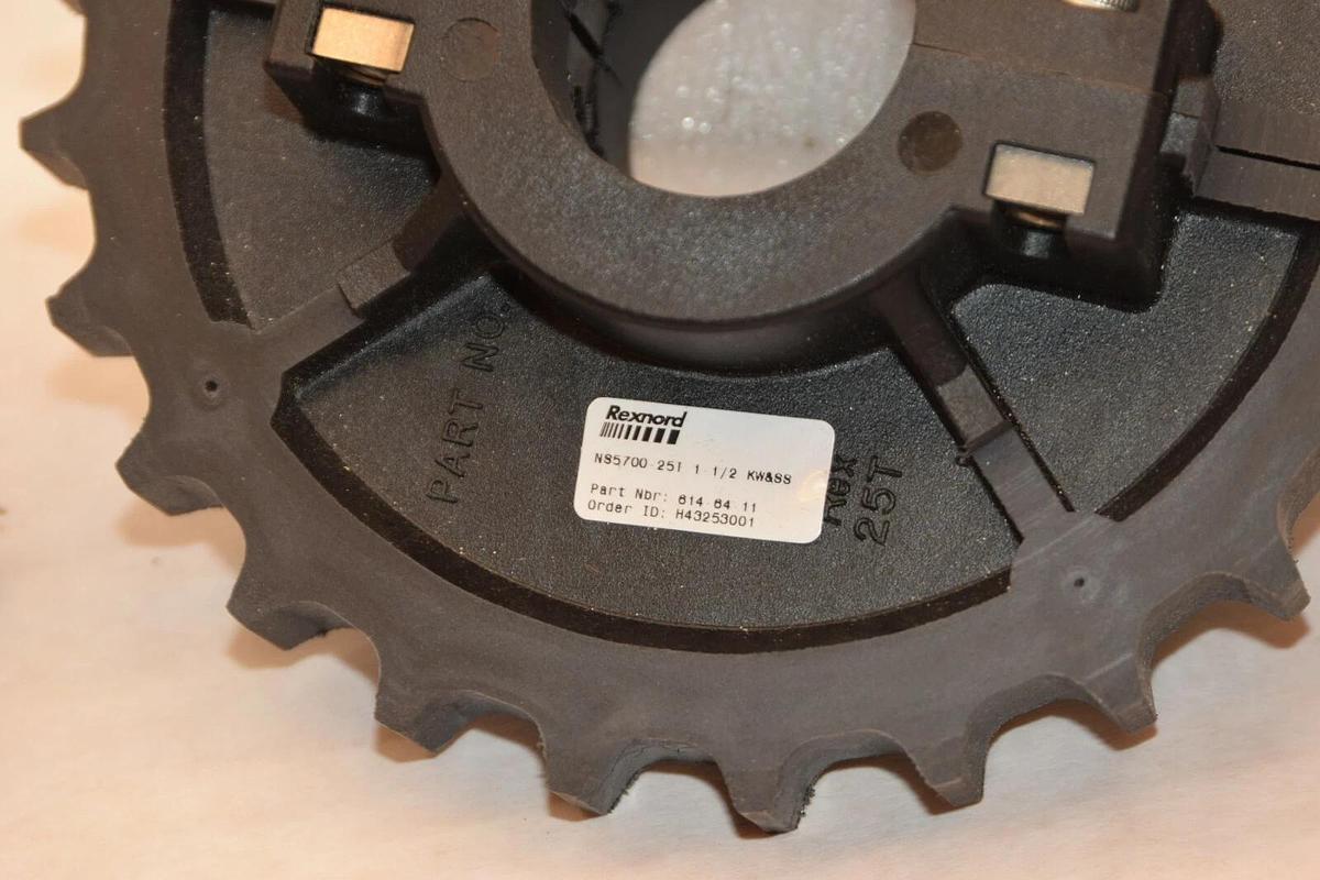(NEW) REXNORD NS5700-25T 614-64-11 1-1/2 KW&SS 25Teeth Conveyor Sprocket