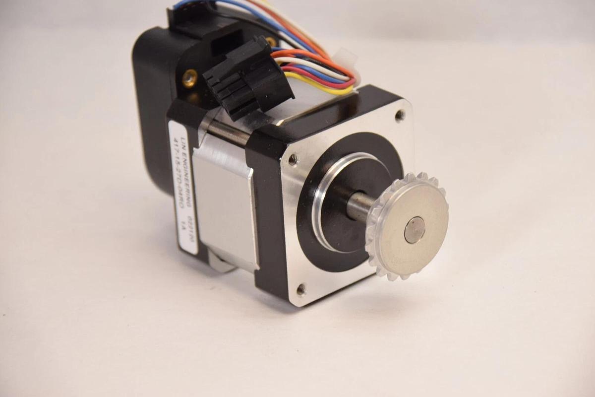 (NEW) LIN ENGINEERING 417-15-27D-04RO , 022120 1Amp Hybrid Stepper Motor