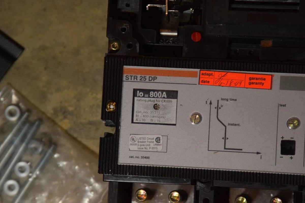 MERLIN GERIN 12-716072-61 800A Amp 3P Compact NS Circuit Breaker (NEW)