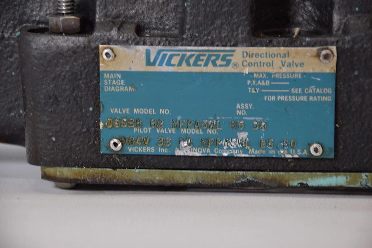 NEW- VICKERS DG5S8-6C-MFPA5WL-B5-30 , DG4V-3S-6C-MFPA5WL-B5-60 Directional Valve