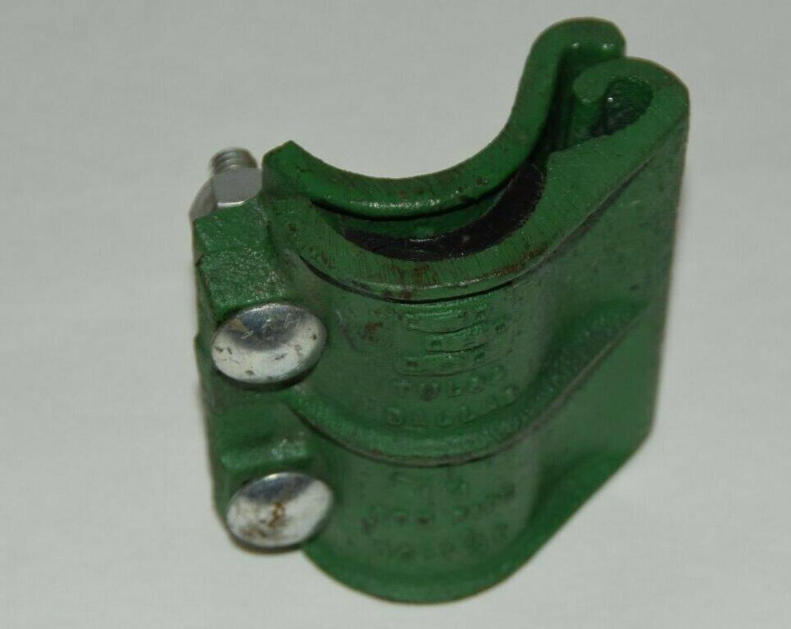 (NEW) TULSA-DALLAS 1-1/4" 1.25" STD Pipe Repair Clamp
