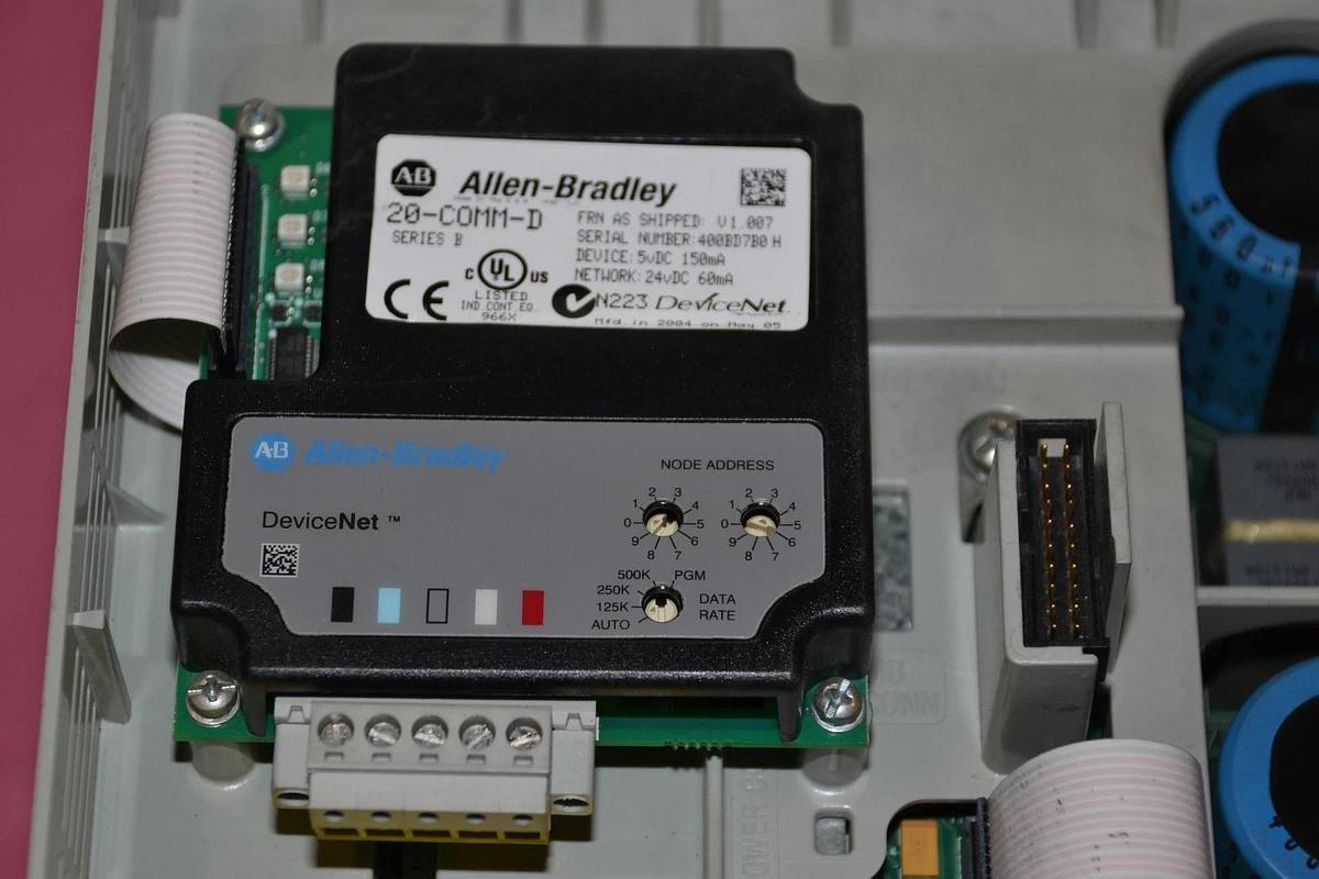 Used ALLEN BRADLEY POWERFLEX 70 AC DRIVE 20A D 011 A 3 AYNADNN  7.5 20AD011A3AYNADNN