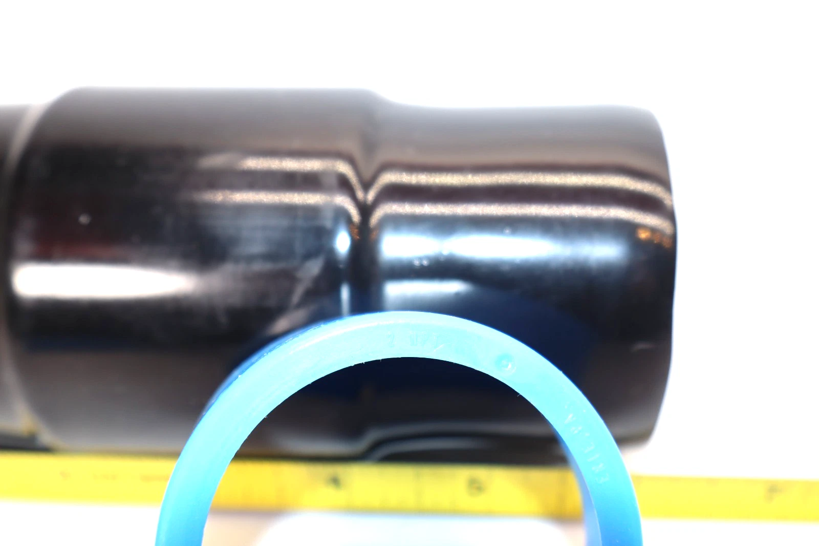 2" Conduit Coupling Smooth Grey Interior Threads (New)