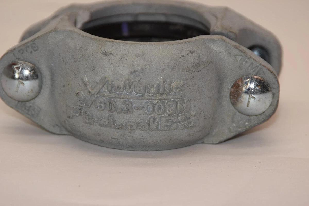 (NEW) VICTAULIC 2"  2/60.3-009N Firelock Galvanized Rigid Coupling