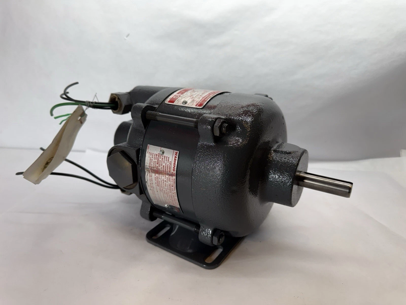 GE Motor 5BC42AE1003A Explosion Proof Permanent Magnet Tach Generator Tachometer