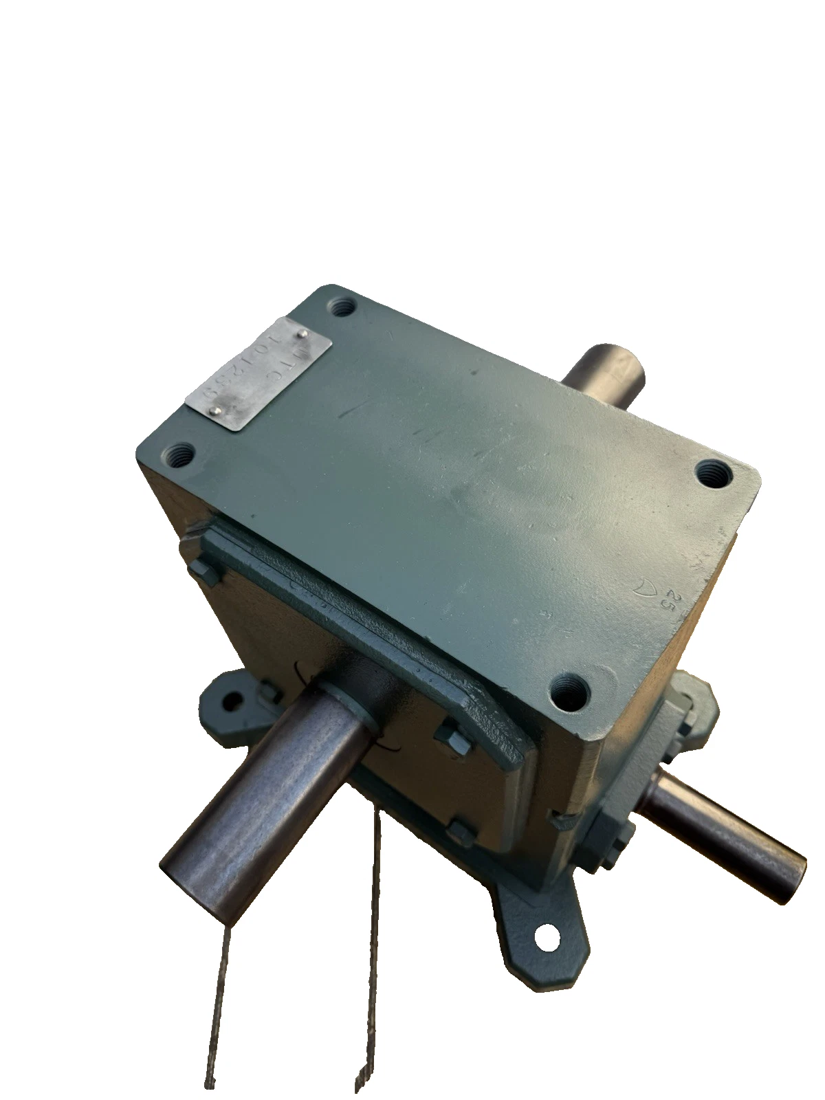 Refurbished Grove Gear Flexaline U242-1 Worm Gearbox 25:1 Speed Reducer 6.24HP 1-1/4" 1-7/8"