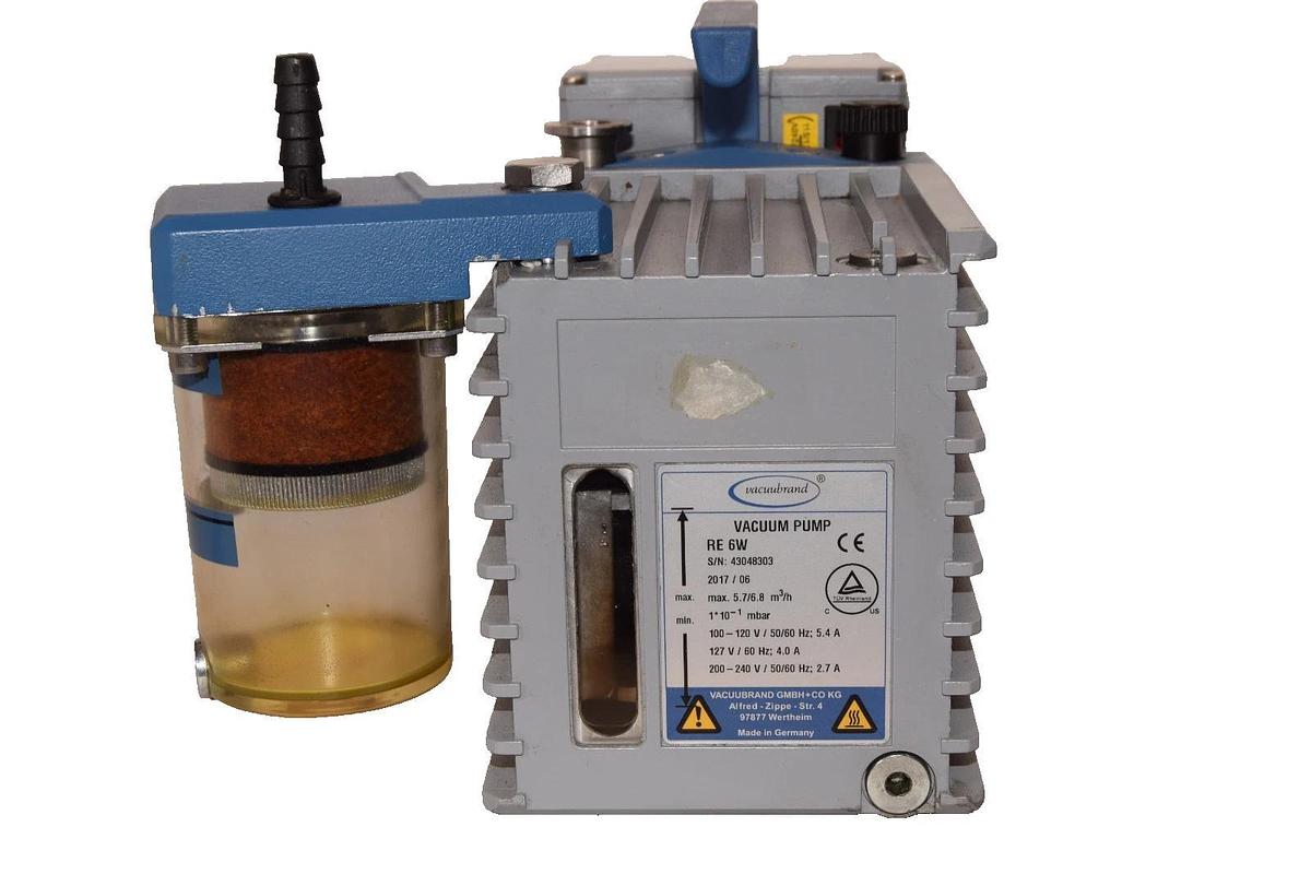 Used Vacuubrand RE 6W , RE6W Vacuum Pump