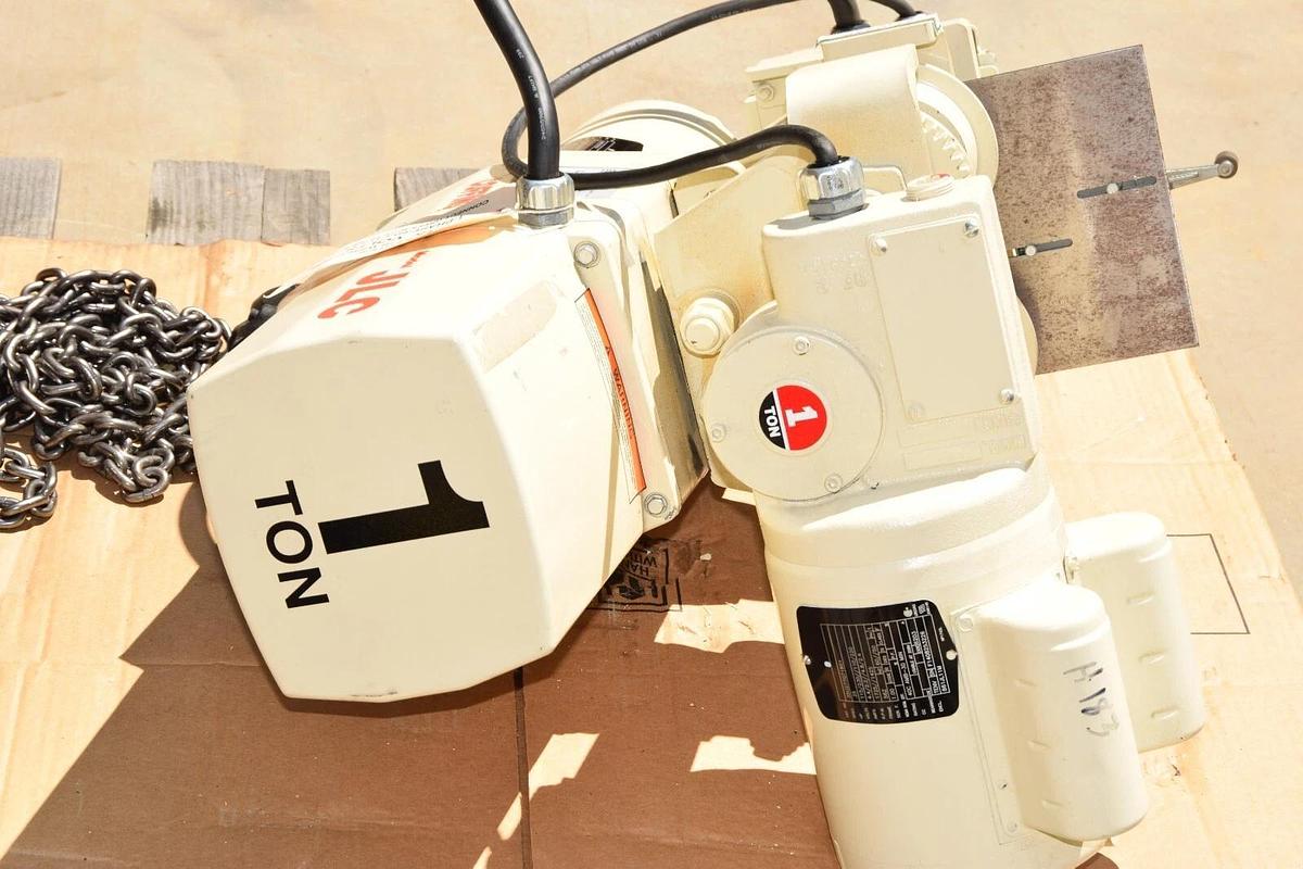 Coffing JLC 1 Ton Electric Hoist w/ Trolley JLCMT2016-1 JLC2016-15-1 115/230 NEW