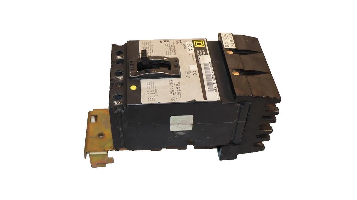 Used Square D Circuit Breaker 90A 90 Amp FC34090 480VAC
