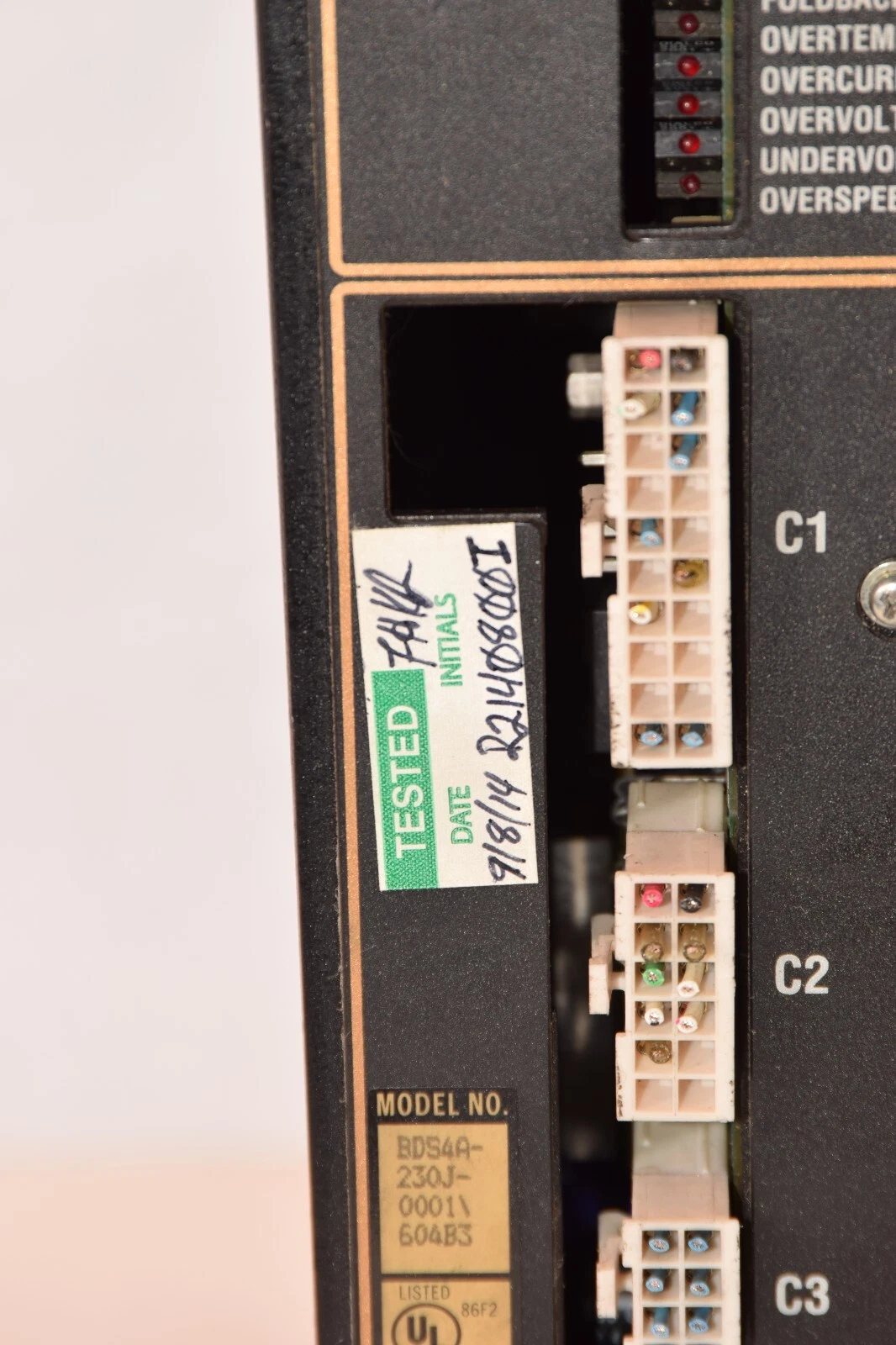 Used KOLLMORGEN  BDS4A-230J-0001/604B3 / BDS4A230J0001604B3  Industrial Servo Drive