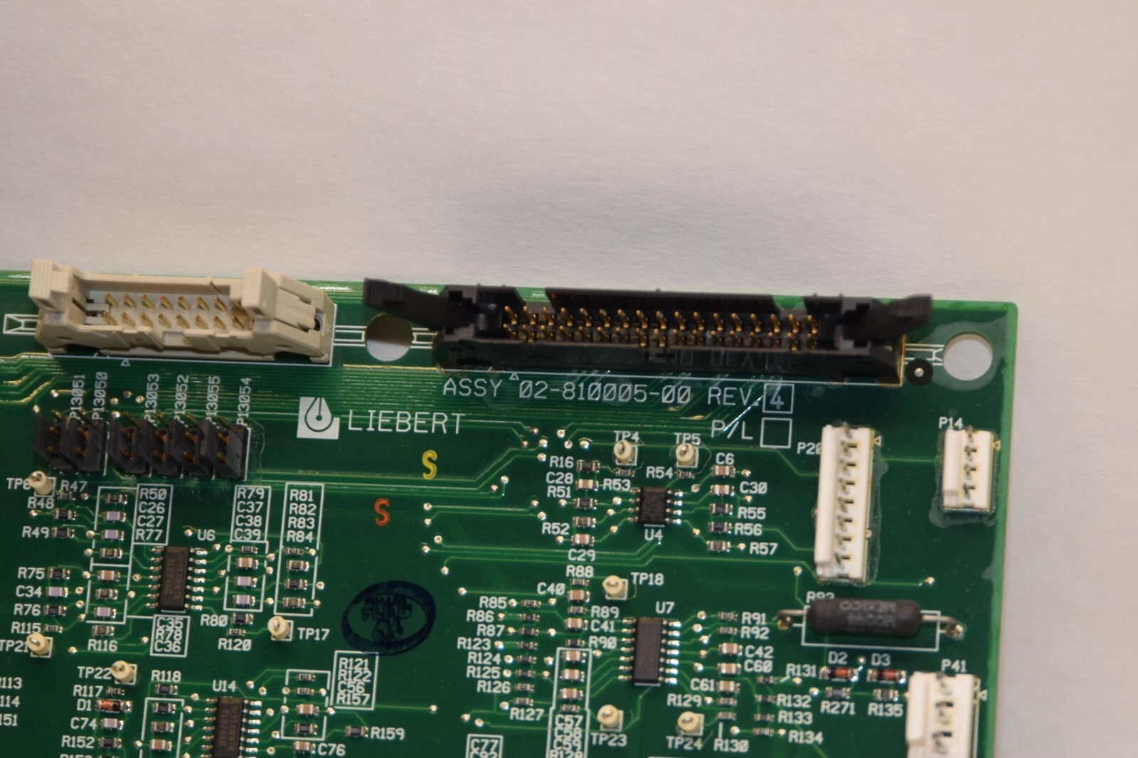 (NEW) EMERSON / LIEBERT 02-810005-00 Rev 4 810005-0004T2002 Circuit Board