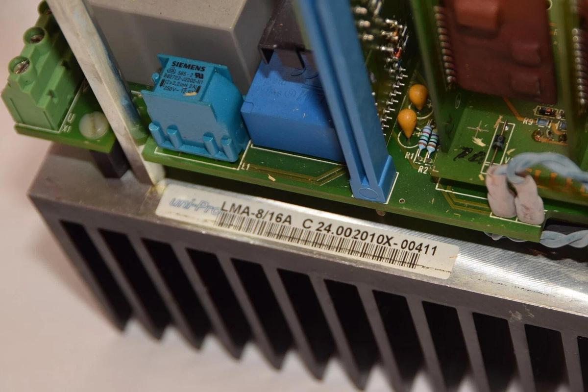 Used EUC-HELLER /Uni-Pro LMA-8/16A , C24002010X-00411  Uni-Pro Drive Servo Amplifier