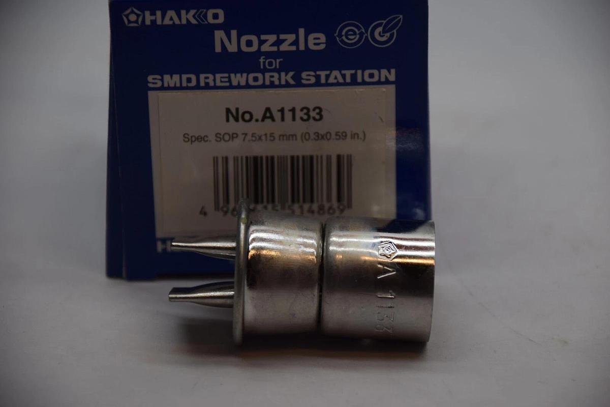 (NEW) HAKKO CORPORATION A1133 7.5x15mm Hot Air Desoldering Nozzle