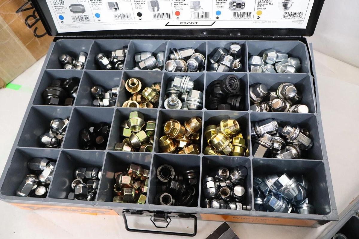 DORMAN Lug nut 110517-1 110517-2 Autograde Wheel Nuts Assortment (NEW 2 Drawer)