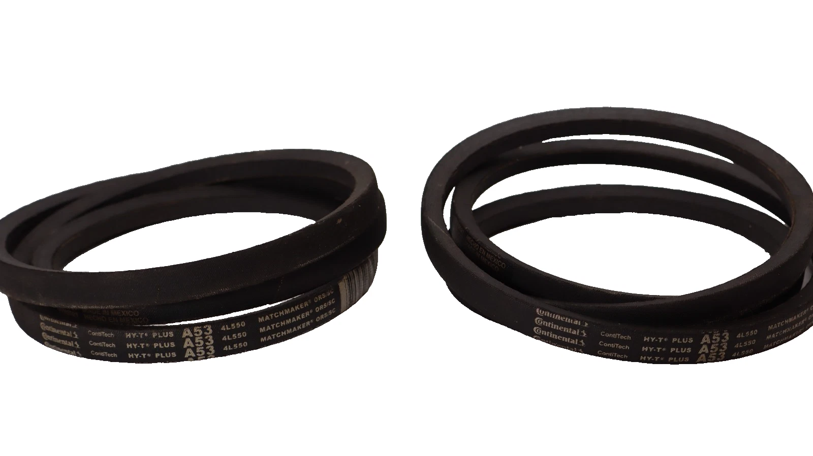 Continental Belt V-Belt A53 , 4L550 Hy-T Plus Matchmaker SC Vbelt (New - Lot 2)