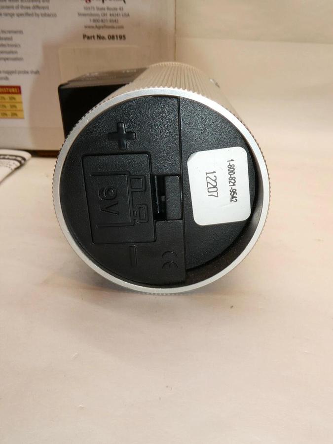 Used Agratronix TMT Portable Tobacco Moisture Tester 08195 *No Probe*  NEW