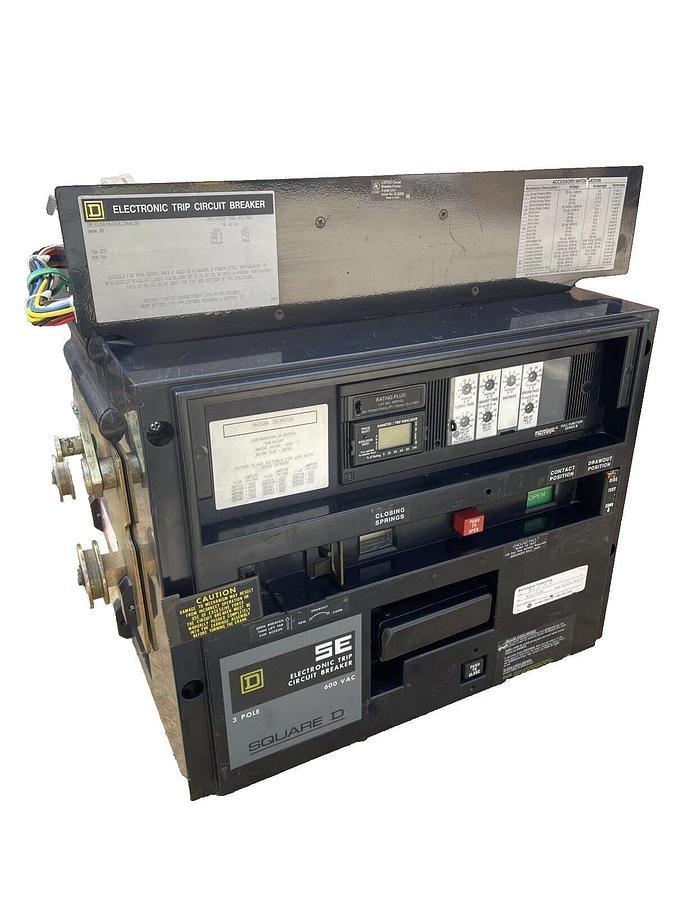 Refurbished Square D Electronic Trip Breaker SQD, SED361600LSGES1, 1600A-3P, SED, 3B, 1600 A
