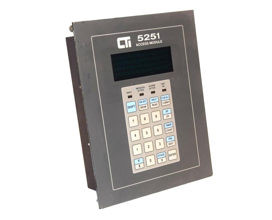 Used CTI 5251 , 5251-TI5 Rev. F.0 Operator Panel Access Module