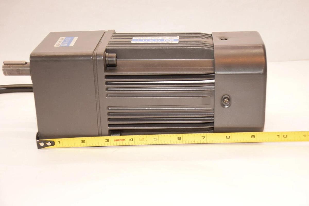 Used MAILI 6RK200RGU-CF Speed Regulating Motor 200W 220V w/ Gearbox Reducer 6GU-5-K