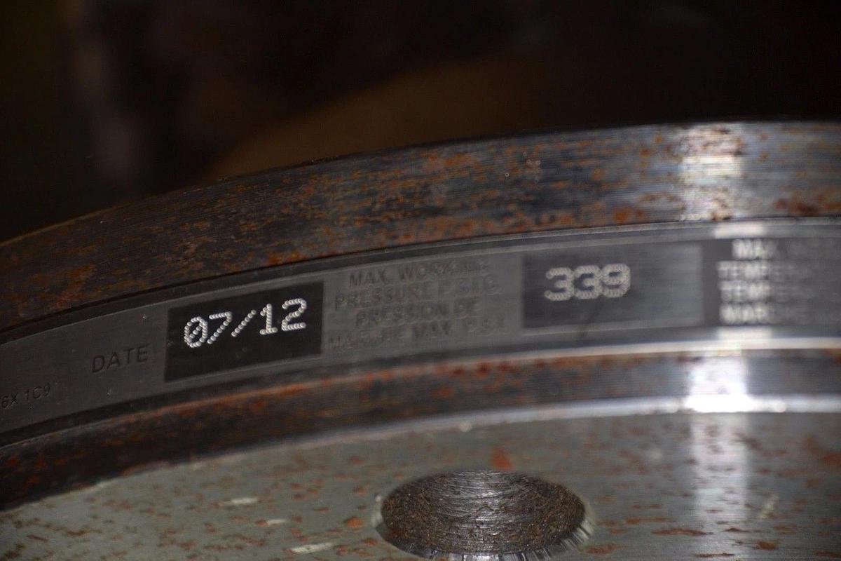 Senior Flexonics 6"x12" Expansion Joint Stainless Steel Flex  6" Flow 12" flange