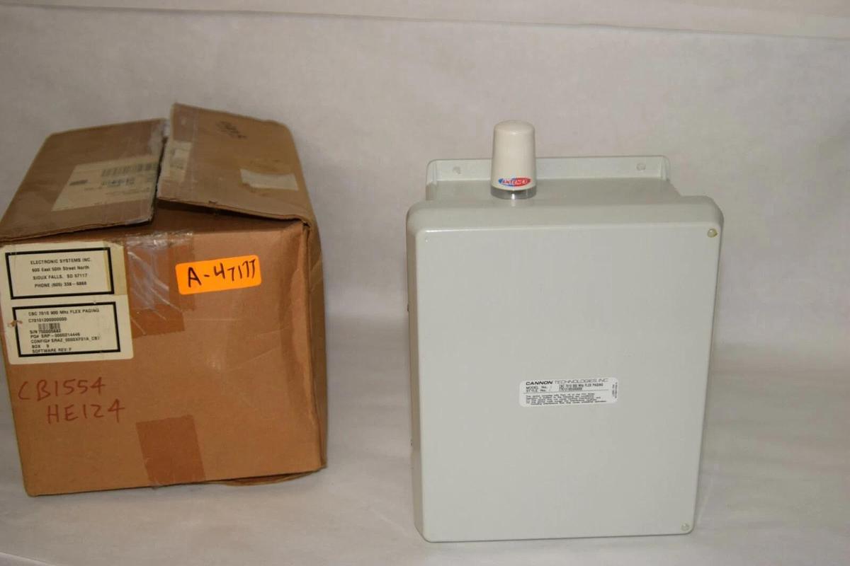 (NEW) CANNON TECHNOLOGIES CBC 7010 900Mhz Flex Paging Load Banks Capacitor
