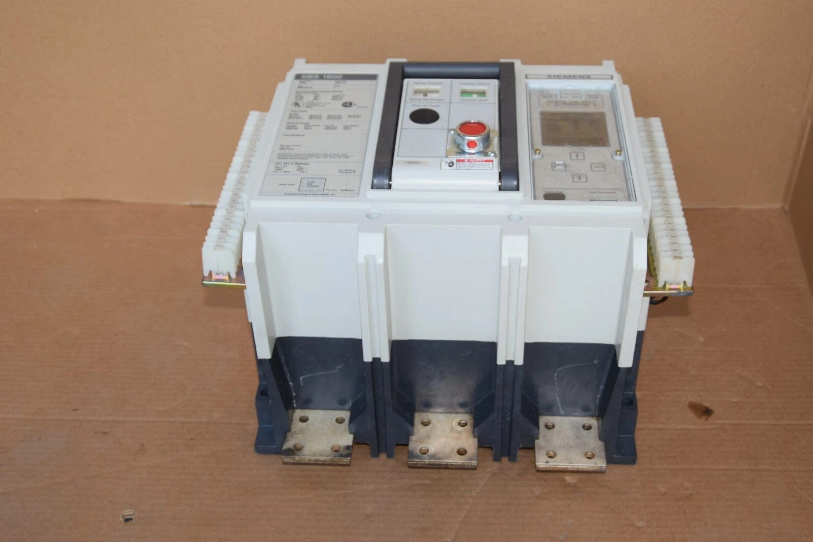 (New) Siemens SBS1600 SBS2016 Breaker 1600 AMP 600VAC