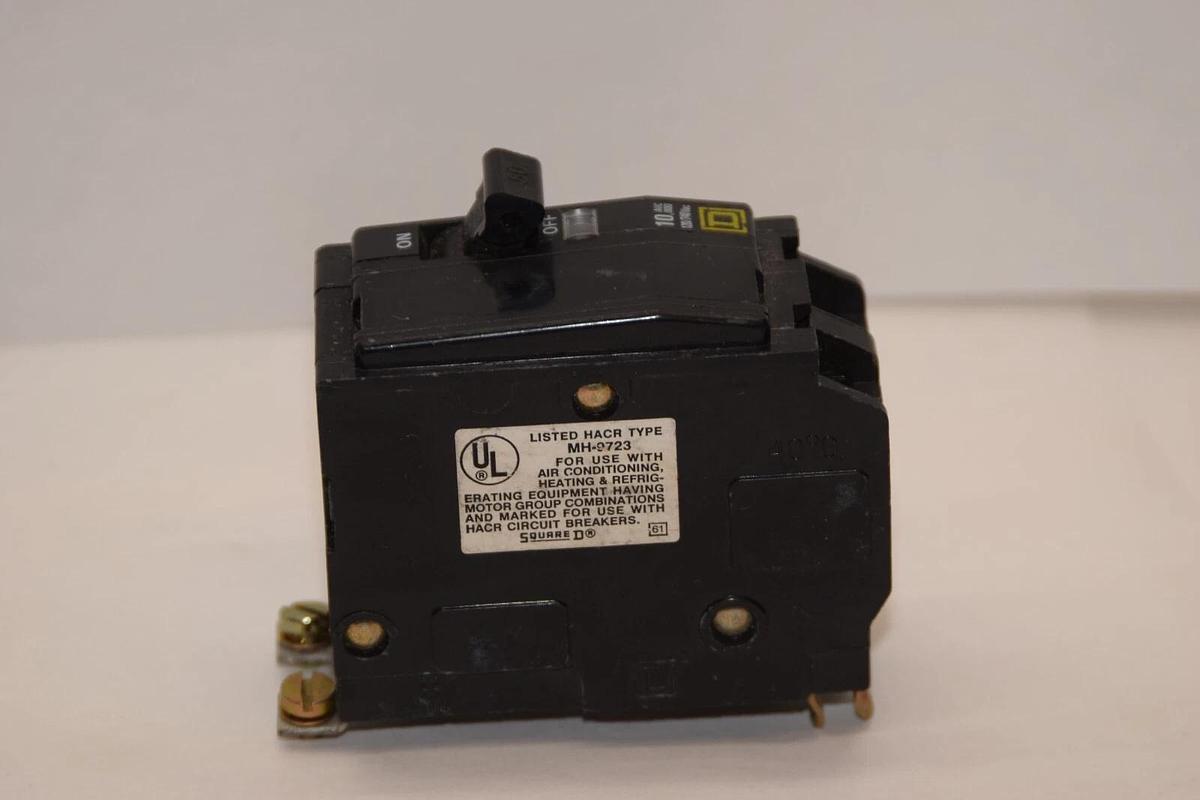 (NEW) SQUARE D HACR MH-9723 MH9723 50A 50 Amp A 2 Phase 120Vac Breaker