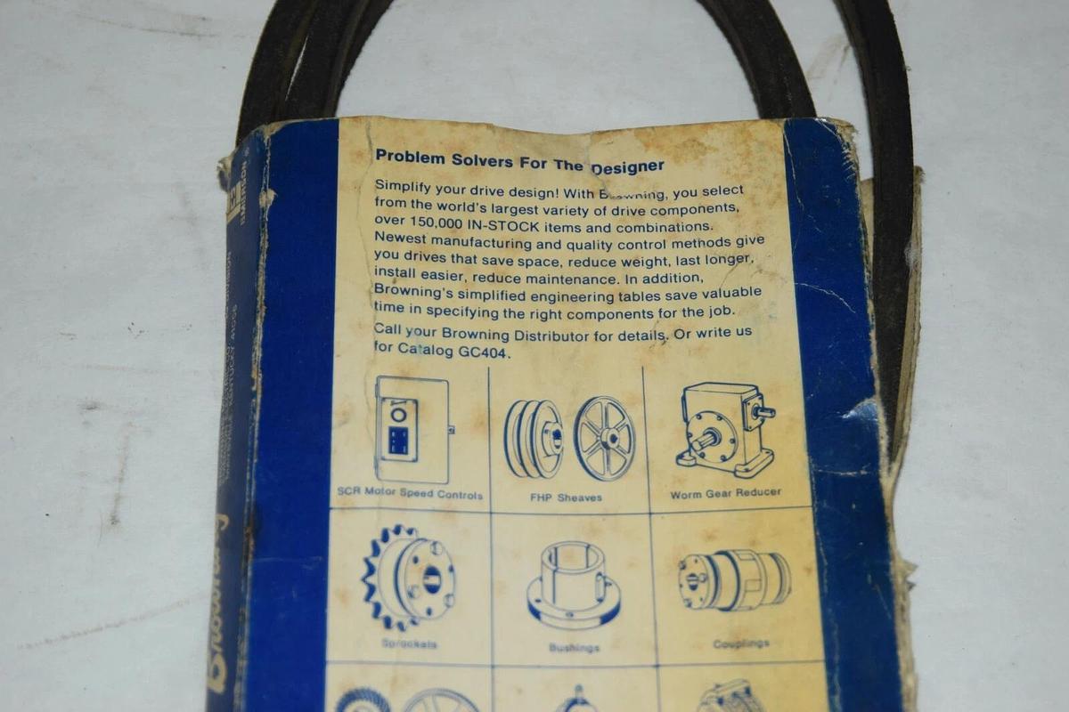 (New) Browning 4L960 V-Belt 17/32" x 96" Vbelt V-Belt 4 L 960