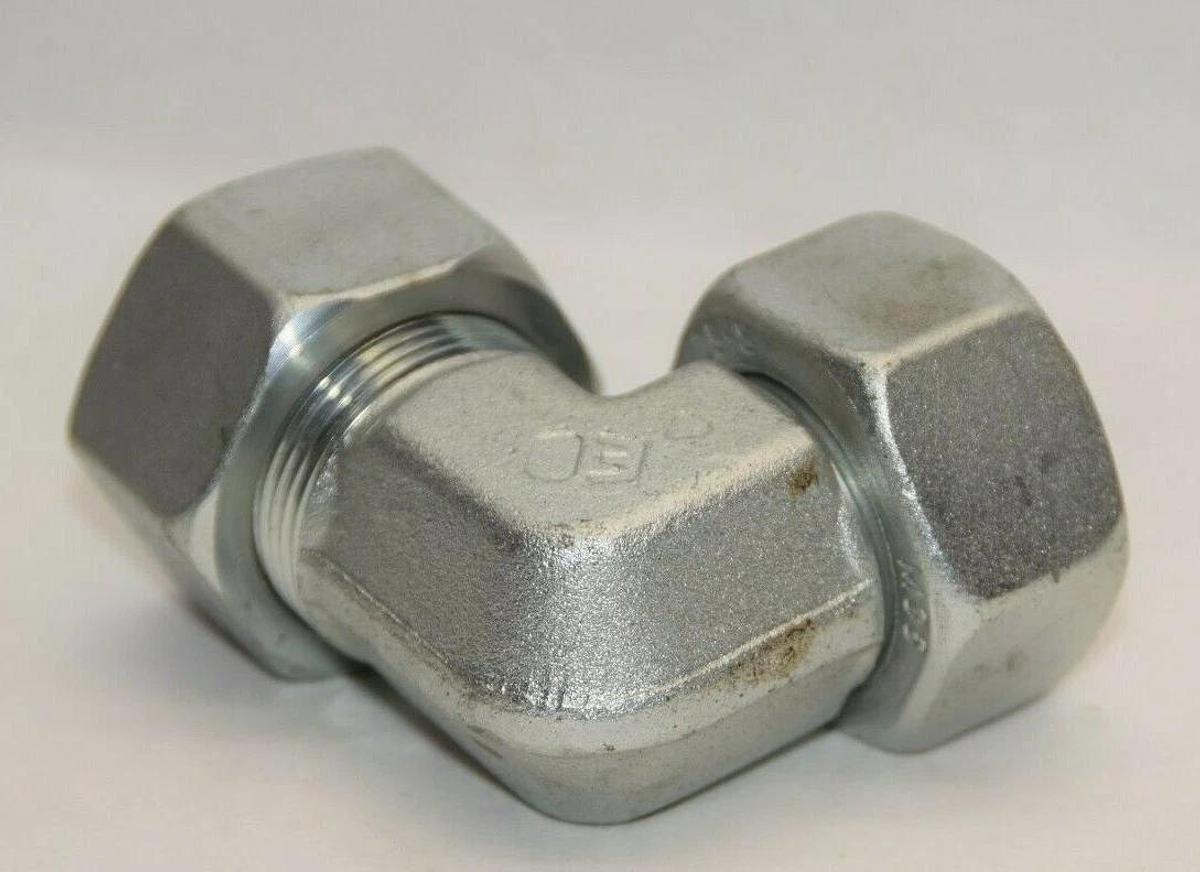 (NEW) PARKER 25S E0 E02 NBR E02NBR 90 Degree Fitting