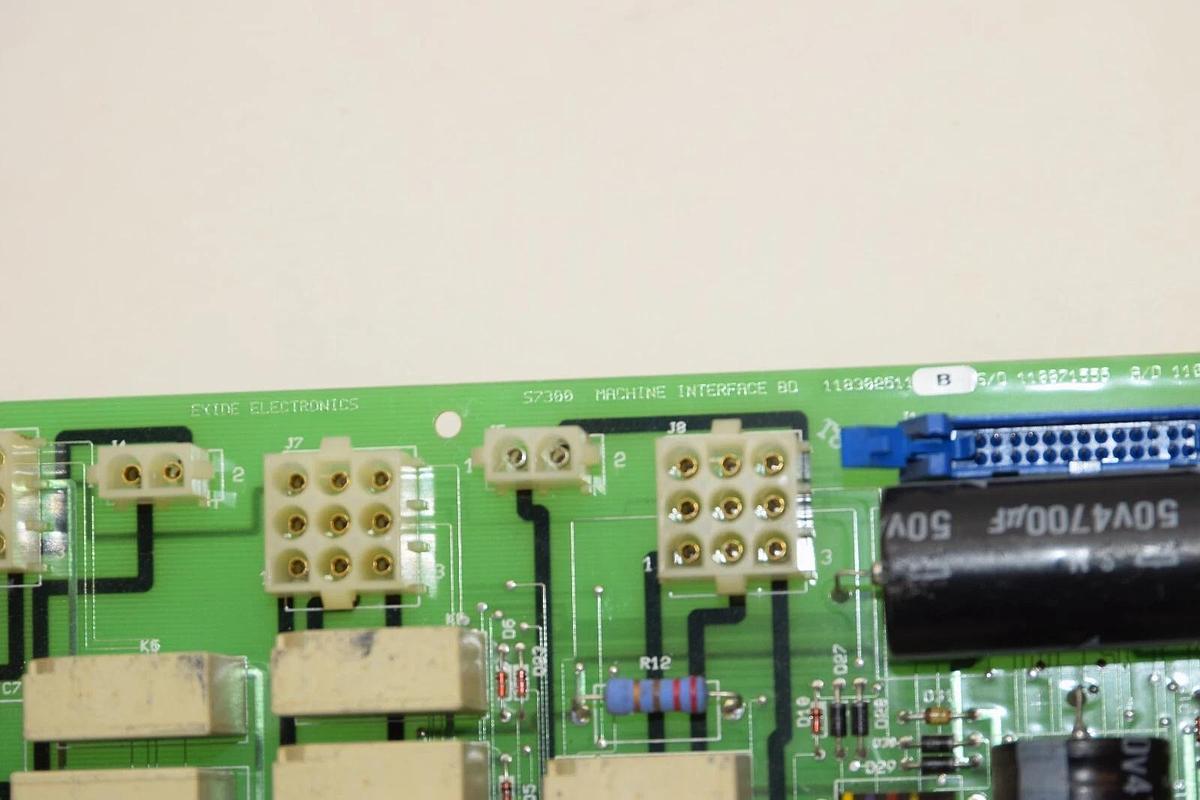 Used EXIDE 118302611 118302611B 101072737 Machine Interface Board