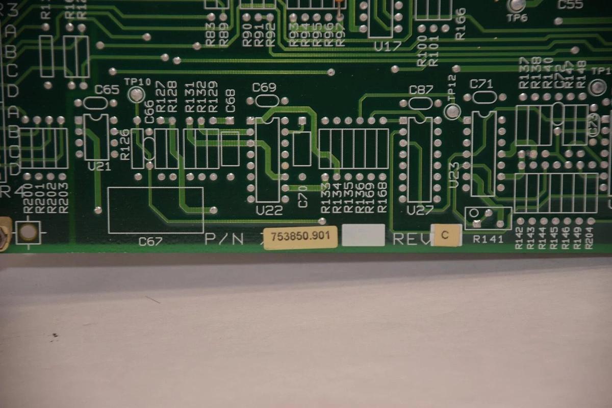 Used SIEMENS 753850.901 , 753850901 Rev C Ultrasonics RMS Control Board